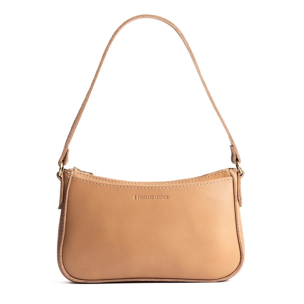 Genuine leather shoulder bag